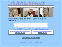 Tablet Screenshot of michellesbedroom.com